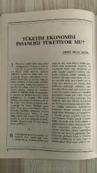 MAYA DERGİSİ – AĞUSTOS 1994 – SAYI 8 – YIL: 16 – 64 SAYFA KAPAK: “HOŞGELDİN PAŞAM...” – SİVİL VE ASKERİ YÜZLER BİR ARADA – GÖRSELDE TELEFON, ÇİÇEK, RESMİ DİYALOG – ŞERİF ERCAN’DAN “MEMUR SENDİKALARI GERÇEĞİ” – 1961 VE 1982 ANAYASALARI KARŞILAŞTIRMALI – SENDİKA KURMA HAKKI, GREV YASAĞI, SİYASİ ÜYELİKLER – YUSUF ERKUT GÜSAR’DAN “SİNEMADA YANGIN” – EKONOMİK KRİZLER VE TOPLUMSAL PSİKOLOJİ – BANKA PANİĞİ, MEDYA SORUMLULUĞU, 1929 NEW YORK ÖRNEĞİ – RAUF ALANYALI’DAN “RUHUMUZU DİNLENDİRENLER” – PROF. DR. NEVZAT ATLIĞ VE KLASİK TÜRK MÜZİĞİ KOROSU – BERLİN, BONN, MISIR, FAS, RUMELİHİSARI, SÜLEYMANİYE – AHMET BİCAN AKYOL’DAN “TÜKETİM EKONOMİSİ İNSANLIĞI TÜKETİYOR MU?” – KREDİ KARTI BAĞIMLILIĞI, MUTLULUK VE TÜKETİM – TEKİN ERER’DEN “URAZ’IN İKİ ESERİ” – “BABA” KİTABI, DEMİREL’İN SİYASİ YOLCULUĞU – TAHİR KUTSİ MAKAL’DAN “OSMAN ATTİLA’NIN AŞKI” – ŞİİR, DOSTLUK, İLHAM, “GÜPEGÜNDÜZ” VE “KÖYDEKİ YAVUKLU” – NAHİT ERUZ’DAN “BAMTELİ” – AYTEN KURŞUNGOZ’DAN “GEÇEN AYDAN İZLER” –  SÜLEYMAN DEMİREL – ŞERİF ER