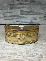 LOT.18 » Antika Osmanlı Dönem Damgalı Kahveci Kahve Kutusu