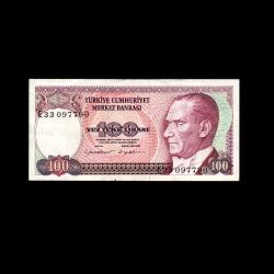 TÜRKİYE (1984) - 100 Lira (ÇT 7,0/10) 