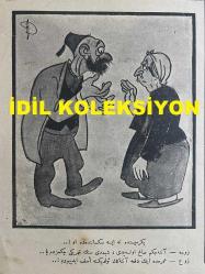 Osmanlıca Akbaba Mizah Dergisi-Gazetesi, Orijinal Dönem Basım, (Ottoman Magazine-Newspaper) - 28 Ağustos 1924 - Sayı: 181 - Rumi: 28 Ağustos 1340 - Karikatür: Dumlupınar Zaferi Tes'id Edilirken 