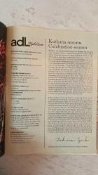 ADL NİGHTZOOM DERGİSİ - İLKBAHAR-YAZ 2019 SAYI: 29 ZEHRA IŞIK - ALICAN IŞIK - DEBORA ZAKUTO - MELTEM AYDIN - MELİSA CÖMERT - BAĞLAN KESKİN - BURAK BAŞARAN - BÜŞRA DEMİR - CANSU YILDIZ - DUYGU GÖÇER - ELİF ER YANAR - ESİN TOP - GİZEM MUHAN - GÖKÇE ÇETİN - HASAN KARAASLAN - NAZLI ALACA - ÖMER MUMAY - SERHAN AYHAN - SEVGİ ÖZBAKIR - TOLGA ÜNSAL - TUĞÇE KOCAMANOĞLU - YAHYA DİLSİZ - ZEYNEP KARA - CENGİZ ABAZOĞLU - MERT ASLAN - SERAY KAYA  KIRMIZI HALIDAN SOKAĞA - MODA BAHÇESİ - HARİKALAR DİYARI WONDERLAND - TREND RAPORU - YAZ ENERJİSİ - DANSA DAVET - COUTURE DETAY - EFSANE DÖNDÜ - CENNETE YOLCULUK NIGHT ZOOM STYLED BY MERT ASLAN - KIRMIZI HALI - MODERN HİPPİLER - BAHAR MASALI ADL+CENGİZ ABAZOĞLU WONDERLAND KOLEKSİYONU - WONDERLAND DEFİLESİ - SOKAK MODASI - SERAY KAYA İLE MODA VE GÜZELLİK - DOĞAL ZARAFET NUDE MAKYAJ - AJANDA 2019 YAZ SEZONU KÜLTÜREL PROGRAM - TAM TAKIM EKSİKSİZ 98 SAYFA