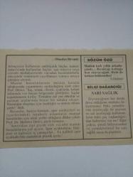 22 Ocak 1995-Orijinal Takvim Yaprağı-Doğum Günü-Söz,Nişan,Nikâh,Düğün ve Önemli Günler Hediyesi-Fatih Hak ve Hizmet Vakfı-Ayet/Hadis(Buhârî,Tevhîd:52)-(Dünden Devam)-S.Demirel-Sarı Sağlık