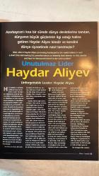 WORLD OF AZERBAIJAN, AZERBAYCAN DÜNYASI DERGİSİ - NİSAN 2004 SAYI: WORLD OF AZERBAIJAN HAYDAR ALİYEV - İLHAM ALİYEV - NASİBA ZEYNALOVA - ZEYNALABDIN TAGİYEV - AHMET CEVAT - ÜZEYİR HACIBEYLİ  AZERBAYCAN CUMHURİYETİ BAYRAK ARMAS VE MARŞ - UNUTULMAZ LİDER HAYDAR ALİYEV - BAKÜ TARİHÇESİ - İLHAM ALİYEV HAYDAR ALİYEV POLİTİKASININ ALTERNATİFİ YOK - AZERBAYCAN KÜLTÜR VE DAYANIŞMA DERNEĞİ - AZERBAYCAN TÜRKİYE EĞİTİM İLİŞKİLERİ - ÖZGÜRLÜK DÖNEMİNDE DEMOGRAFİK YAPI GELİŞMELERİ - ZEYNALABDIN TAGİYEV YÜZYILLIK AŞK - AZERBAYCAN HALI SANATI - HOCALI FACİASI SON DÜĞÜN ŞENLİĞİ - TURİZM HALKLARIN KENTİ İÇERİŞEHİR - SPOR AZERBAYCAN’IN ALTIN KIZLARI - XIX. YÜZYIL AZERBAYCAN EDEBİYATI - GOBUSTAN - DÜNYADAN HABERLER - TAM TAKIM EKSİKSİZ 100 SAYFA