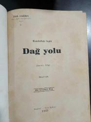 Dağ Yolu birinci kitap