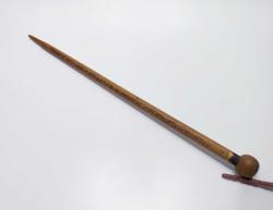 Antika Ahşap Kuran Okuma Çubuğu - Üzeri Dua YAzılı Uzun Çubuk -  NADİR ÜRÜN