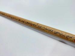 Antika Ahşap Kuran Okuma Çubuğu - Üzeri Dua YAzılı Uzun Çubuk -  NADİR ÜRÜN