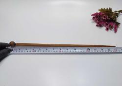 Antika Ahşap Kuran Okuma Çubuğu - Üzeri Dua YAzılı Uzun Çubuk -  NADİR ÜRÜN