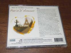 BEST OF THE BEST COLLECTION PARIS D'AMOUR VOL.2  DÖNEM BASKISI ÇOK TEMİZ MÜZİK CD SİDİR.