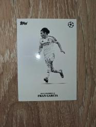 Fran Garcia Real Madrid Topps Kartı