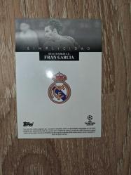 Fran Garcia Real Madrid Topps Kartı
