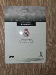 Rodrygo Topps Simplicidad Kart