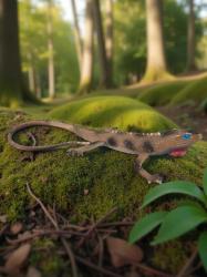 vintage gerçek görünümlü kertenkele figür oyuncak & 30 cm ''kuyruk dahil''