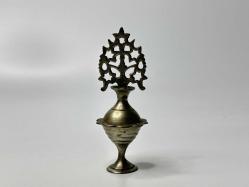 Sürmedan - Eskilerden Sürmelik - Makyaj Kutusu - Sürme Şişesi - Pirinç Sürmedan - Gümüş Renkli - Y7
