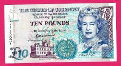 Guernsey 10 Pound ND 2015 P 57 d UNC (TK 18 872) ÇİL