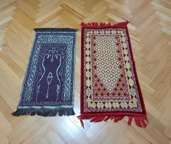 Eski Seccade - Kadife Seccade - Çocuk Seccadesi - NAdir Boy - Yoga Mat - Duvar Halısı - 2 Adet - SC2