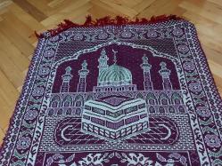 Eski Seccade - Kabe Resimli  - Yoga Mat - Halı - Duvar Halısı - SCM