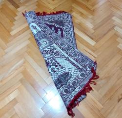 Eski Seccade - Kabe Resimli  - Yoga Mat - Halı - Duvar Halısı - SCM