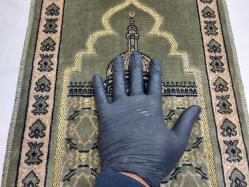 Eski Seccade - Kadife Seccade - Çocuk Seccadesi - NAdir Boy - Yoga Mat - Duvar Halısı - CCK - 2