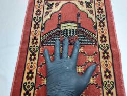 Eski Seccade - Kadife Seccade - Çocuk Seccadesi - NAdir Boy - Yoga Mat - Duvar Halısı - CCK - 1