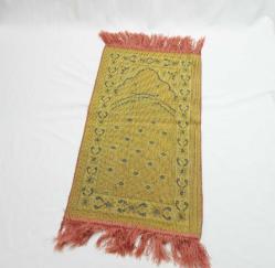 Eski Seccade - Kadife Seccade - Çocuk Seccadesi - NAdir Boy - Yoga Mat - Duvar Halısı - CCK - 1