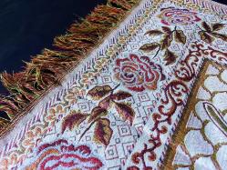 Eski Seccade - Nadir Tasarım - Çiçek desenli - Yoga Mat - Duvar Halısı