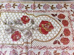 Eski Seccade - Nadir Tasarım - Çiçek desenli - Yoga Mat - Duvar Halısı