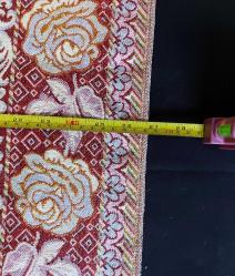 Eski Seccade - Nadir Tasarım - Çiçek desenli - Yoga Mat - Duvar Halısı