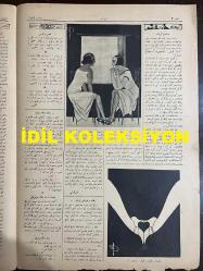 Osmanlıca Akbaba Mizah Dergisi-Gazetesi, Orijinal Dönem Basım, (Ottoman Magazine-Newspaper) - 15 Mayıs 1924 - Sayı: 151 - Rumi: 15 Mayıs 1340 - Hicri: 12 Şevval 1342 - Karikatürist Ramiz Gökçe'nin Çalışması: Karayı, Ak Gösteren Tılsımlı Gözlük 