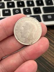 BİRLEŞİK KRALLIK 1923 YILI 1 FLORİN GÜMÜŞ