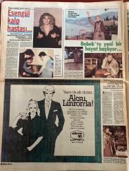 HAFTA SONU GAZETESİ DOĞUM GÜNÜ HEDİYESİ  ( Turkish Newspaper ) - 14 NİSAN 1978 -TAM TAKIM 12 SAYFADIR -Ziya Müezzinoğlu-Ajda Pekkan–Emel Sayın–Filiz Akın–Ferdi Tayfur–Sadi Çolpan–Kerem Çolpan–Sezgi Sezgin–Nilgün İsik–Tarık Akan–Ermel Sayın–Prenses Banu–Cüneyt Arkın–Betül Arkın–Esen Ateş–Süleyman Pekin–Ece Altın–Fikri Aykut–Kubilay Çelik–Esen Gül–Filiz Akun–Tamer Yiğit–Aysun Güven–Seçil Heper–Seren Çinkıllı–Ümit Çileker-Prenses Banu-Aysun Güven-Bahar erdeniz-Zeki Müren-Neco-Gökben-Ayhan Işık-Serap Işık-Çolpan İlhan-Kerem Alışık-Göksel Arsoy-Aşkım Arsoy-Ajda Pekkan–Emel Sayın–Filiz Akın–Ferdi Tayfur–Sadi Çolpan–Kerem Çolpan–Sezgi Sezgin–Nilgün İsik–Tarık Akan–Ermel Sayın–Prenses Banu–Cüneyt Arkın–Betül Arkın–Esen Ateş–Süleyman Pekin–Ece Altın–Fikri Aykut–Kubilay Çelik–Esen Gül–Filiz Akun–Tamer Yiğit–Aysun Güven–Seçil Heper–Seren Çinkıllı–Ümit Çileker-Maliye Bakanı fena bastırıyor–Sanat ağalarına savaş–Halkın tepkisi büyük oldu–Artist evlerinde anarşi korkusu–Anne-baba sanatçılar panik iç