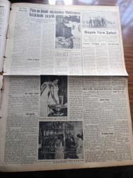 Vatan Gazetesi - Turkish Newspaper - 26 Ağustos 1956 - İstikbal ümitleri yazan Ahmet Emin Yalman Başmakale - Zeki Müren mahkum olduktan sonra avukatına teşekkür ediyor fotoğraf - CHP Meclisi tebliğ yayınladı - İran erkan-ı Harbiye umumiye reisi Korgeneral Abdullah Hidayet geldi fotoğraf - Tekirdağ'da Demokrat Parti ve Cumhuriyetçi Millet Partisi bugün boy ölçüşecek - Muhtarpaşa köşkünde büyük müzayede fotoğraf - Türkiye İş Bankası 33 yaşında - 6 yaşındaki küçük Mualla Özdili babası 50 lira için rehin verdi - suçlu yazan Orhan Kemal Yazı Dizisi - büyük Türk zaferi yazan Feridun Fazıl Tülbentçi Yazı Dizisi - Adnan Veli'den fantezi - siyasi hatıralar yazan General Ali Fuat Cebesoy Yazı Dizisi - Fenerbahçe Karşıyaka ile bugün karşılaşıyor - Türkiye 100 metre yüzme rekorunu kıran Ayşe Gül fotoğraf - at yarışları - Fatih koşusu bugün yapılıyor - Serdar koşusunu Rüçhan kazandı - İstanbul atletizm birinciliği başladı - Truman olimpiyatlara davet edildi -  Ankara bölgesi kupa maçları