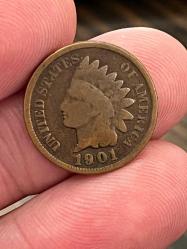 AMERİKA 1901 5 CENT