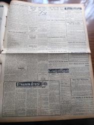 Vatan Gazetesi - Turkish Newspaper - 7 Ağustos 1956 - bozuk bir nizam yazan Ahmet Emin Yalman Başmakale - Suriye ordusu Mısır'ı destekleme kararı aldı - Irak Süveyş işinde mısır'ı destekliyor - CHP genel başkanı İsmet İnönü Heybeliada plajı'nda sırtüstü yüzerken fotoğraf - Libya Meliki ve Cumhurreisi Celal Bayar İstiklal marşlarını dinliyorlar fotoğraf - İlhami Civanoğlu rektör seçildi fotoğraf - çocuk felci sinekler vasıtasıyla yayılır - Kasım Gülek Ulus gazetesi sahibi olarak ifade verecek - Suçlu yazan Orhan Kemal Yazı Dizisi - geçmişte bugün yazan Feridun Fazıl Tülbentçi Yazı Dizisi - Osman Bölükbaşı Giresun'da sessiz karşılandı - Siyasi hatıralar yazan General Ali Fuat Cebesoy Yazı Dizisi - Bir Akdeniz yolculuğunun resimlerle röportajı röportajı yapan Foto Hilmi Şahenk - İspanya'da dans eden bir kadın fotoğraf - Emniyet Müdürü muavini Necdet Uğur Venedikte fotoğraf - Amerikan Ticaret heyeti Ankara'da - CHP İl Başkanı Muhlis Sırmalı'nın idari makamlara bir şikayeti fotoğraf