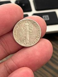 ABD 1945 YILI 1 DİME GÜMÜŞ