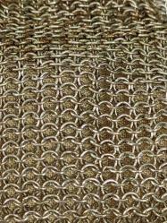 Antika 1900'ler Başları Osmanlı Dönem Örme Alpaka Bayan El Çantası