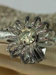 Antika 1900'ler Başları Osmanlı Dönem Örme Alpaka Bayan El Çantası