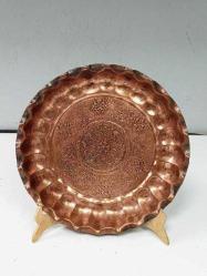 Dövme Bakır Kalem işçilikli Tabak