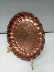 Dövme Bakır Kalem işçilikli Tabak