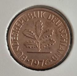 ALMANYA 1 PFENİNG 1976 G