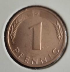 ALMANYA 1 PFENİNG 1976 G
