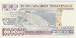 Koleksiyon Ürünü 7. Emisyon 1.000.000 Türk Lirası S48 64 9494 seri numaralı Çil