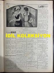 Osmanlıca Akbaba Mizah Dergisi-Gazetesi, Orijinal Dönem Basım, (Ottoman Magazine-Newspaper) - 16 Ekim 1924 - Sayı: 195 - Rumi: 16 Teşrin-i Evvel 1340 - Karikatürist Ramiz Gökçe'nin Musul Meselesini Konu Aldığı Çalışması: 