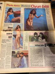 HAFTA SONU GAZETESİ DOĞUM GÜNÜ HEDİYESİ  ( Turkish Newspaper ) - 16 HAZİRAN 1978 -TAM TAKIM 12 SAYFADIR -Nur Ay-Emel Aydan-Yılmaz Güney-Hülya Tuğlu-Nil Burak-Serpil Barlas-Doğan Canku-Şevket Adlı-Nükhet Duru-Hülya Koçyiğit-Filiz Akın-Mine Mutlu-Seçil Heper-Kenan Erkal-Ardan Şensal-Mehmet Can-Yılmaz Güney-Küçük Şaban-Hülya Tülin-Yaşar Özel-Nazan Şoray-Şevket Altuğ-Nükhet Duru-Tayyar Yıldız-Nazan Berk-Hüseyin bin Talal-Zeynep Kraliçe Ana-Hülya Pakkan-İlhan Daner-Aysel Erim-Diana Dors-Jose Feliciano-Maria Antoinette-Tilda Ajans-Erol Evgin-Ajda Pekkan-Hülya Koçyiğit kayıp-Hülya Avrupa’da gizli bir tedavide-Bu süre içinde tam 5 kilo verdi ama şimdi huzurlu-Filiz Akın Kıbrıs’tan gözleri yaşlı döndü-Barış harekâtı günlerini tekrar yaşadı-Sefalı yılların cefasını çekiyor-Karamürsel’de karar günleri-Oğlum bana inat kadın oldu-Cezaevi cennet mahkûmluk piyango-Benim daha ne marifetlerim var-Bir garip arkadaş-Kıvırcık kardeşler-Şükürler olsun yakayı kurtarıyorum-Krallar da kara sever-Damdaki fotoğ