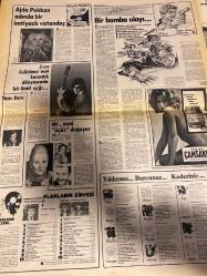 HAFTA SONU GAZETESİ DOĞUM GÜNÜ HEDİYESİ  ( Turkish Newspaper ) - 16 HAZİRAN 1978 -TAM TAKIM 12 SAYFADIR -Nur Ay-Emel Aydan-Yılmaz Güney-Hülya Tuğlu-Nil Burak-Serpil Barlas-Doğan Canku-Şevket Adlı-Nükhet Duru-Hülya Koçyiğit-Filiz Akın-Mine Mutlu-Seçil Heper-Kenan Erkal-Ardan Şensal-Mehmet Can-Yılmaz Güney-Küçük Şaban-Hülya Tülin-Yaşar Özel-Nazan Şoray-Şevket Altuğ-Nükhet Duru-Tayyar Yıldız-Nazan Berk-Hüseyin bin Talal-Zeynep Kraliçe Ana-Hülya Pakkan-İlhan Daner-Aysel Erim-Diana Dors-Jose Feliciano-Maria Antoinette-Tilda Ajans-Erol Evgin-Ajda Pekkan-Hülya Koçyiğit kayıp-Hülya Avrupa’da gizli bir tedavide-Bu süre içinde tam 5 kilo verdi ama şimdi huzurlu-Filiz Akın Kıbrıs’tan gözleri yaşlı döndü-Barış harekâtı günlerini tekrar yaşadı-Sefalı yılların cefasını çekiyor-Karamürsel’de karar günleri-Oğlum bana inat kadın oldu-Cezaevi cennet mahkûmluk piyango-Benim daha ne marifetlerim var-Bir garip arkadaş-Kıvırcık kardeşler-Şükürler olsun yakayı kurtarıyorum-Krallar da kara sever-Damdaki fotoğ