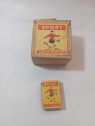 ESKİ DONEM FUTBOLCU KİBRİTLERİ İNGİLİZ İMALİ PAKETTE 10 KUTU VAR