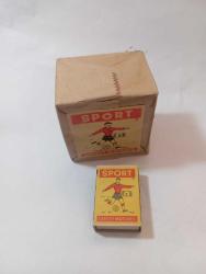 ESKİ DONEM FUTBOLCU KİBRİTLERİ İNGİLİZ İMALİ PAKETTE 10 KUTU VAR