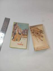 ViNTAGE büyük boy kibrit kutusu TURKAY