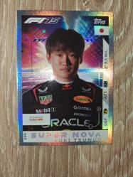 Yuki Tsunoda Super Nova Topps Turbo Attax