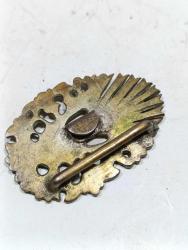 K39----ANTİKA PİRİNÇ KEMER TOKASI