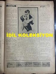 Osmanlıca Akbaba Mizah Dergisi-Gazetesi, Orijinal Dönem Basım, (Ottoman Magazine-Newspaper) - 24 Ocak 1924 - Sayı: 119 - Rumi: 24 Kanun-i Sani 1340 - Hicri: 17 Cemaziyelahir 1342 - Karikatür: 